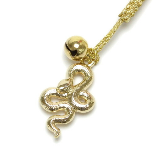 メール便 午年 開運 根付 ストラップ ゴールドカラー うまどし 馬年 へび 干支 十二支 えと 蛇 金色 根付け ストラップ ヘビ 巳年 鈴 風水 金運 snake