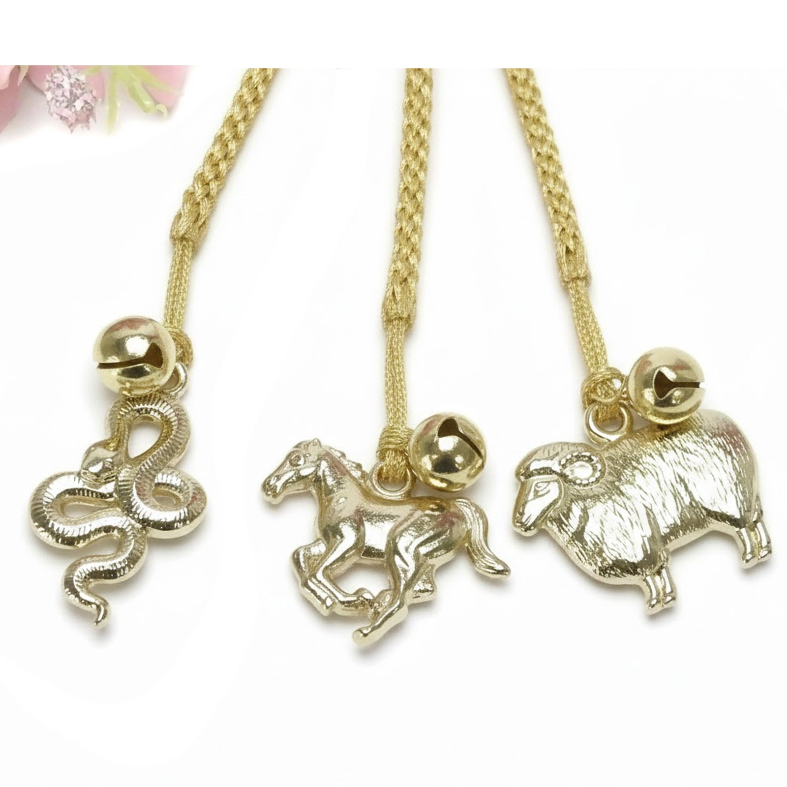 メール便 午年 開運 根付 ストラップ ゴールドカラー うまどし 馬年 へび 干支 十二支 えと 蛇 金色 根付け ストラップ ヘビ 巳年 鈴 風水 金運 snake