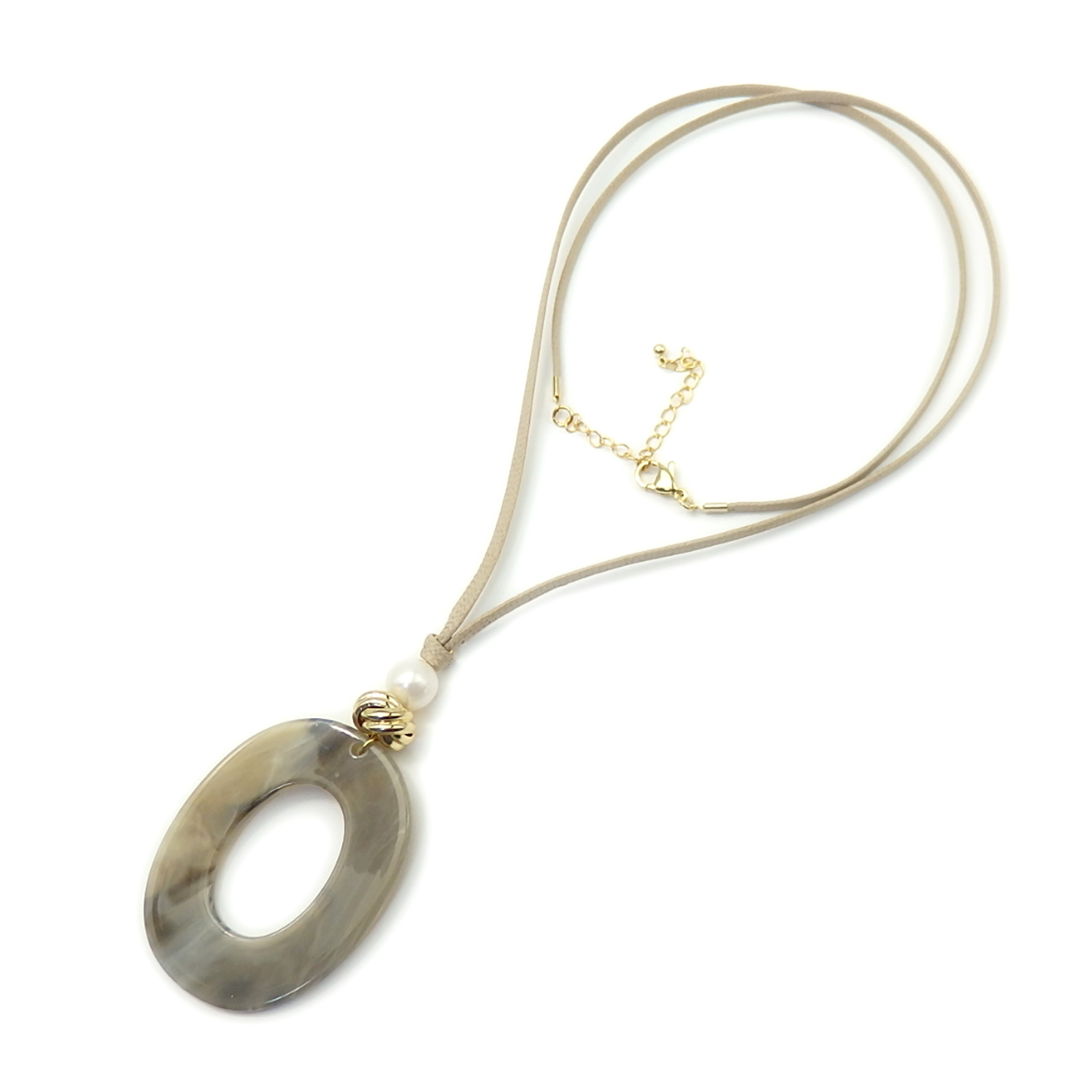 メール便 メガネホルダー 大ぶり マーベラス アクリル ネックレス ペンダント サングラスかけ マーブル オーバル フープ 老眼鏡 軽量 首掛け グラスホルダー